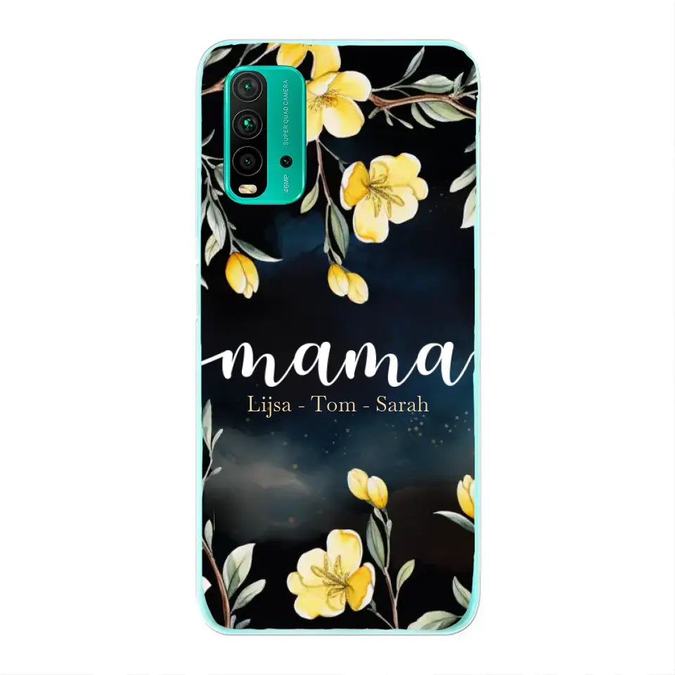Bloemenliefde - Gepersonaliseerd telefoonhoesje