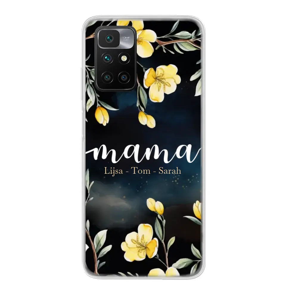 Bloemenliefde - Gepersonaliseerd telefoonhoesje