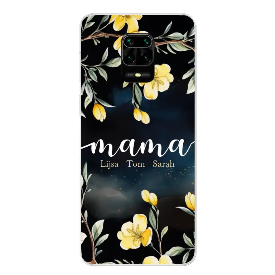 Bloemenliefde - Gepersonaliseerd telefoonhoesje
