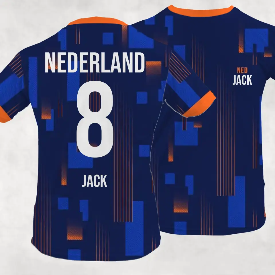 Nederland-shirt - Gepersonaliseerd T-shirt