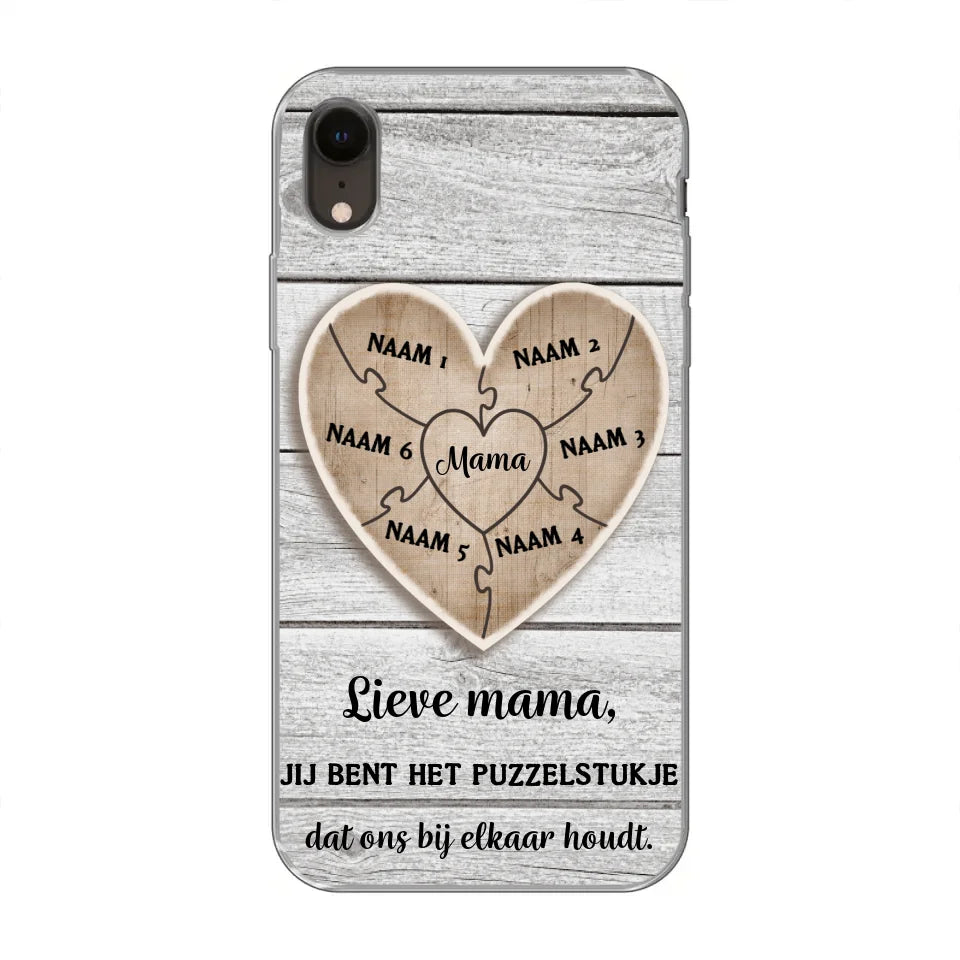Puzzelstuk - Gepersonaliseerd telefoonhoesje