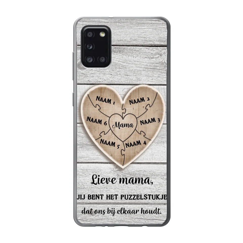 Puzzelstuk - Gepersonaliseerd telefoonhoesje