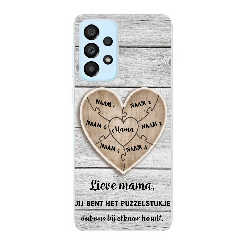 Puzzelstuk - Gepersonaliseerd telefoonhoesje
