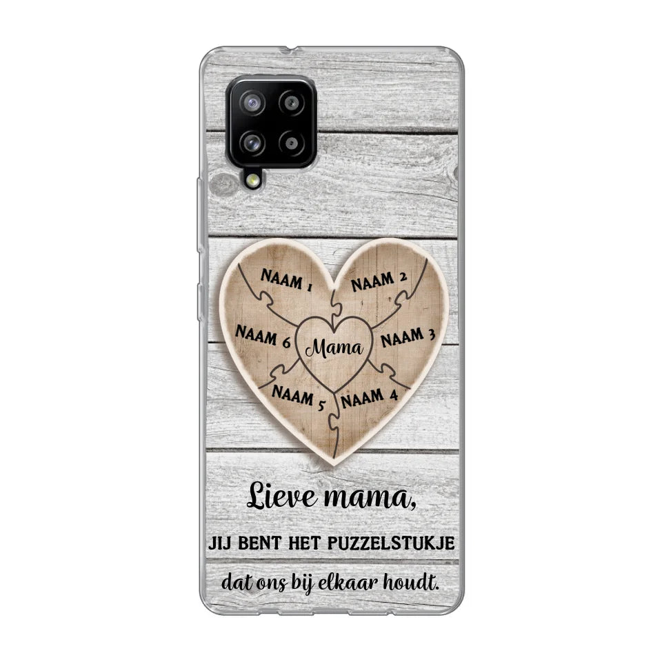 Puzzelstuk - Gepersonaliseerd telefoonhoesje