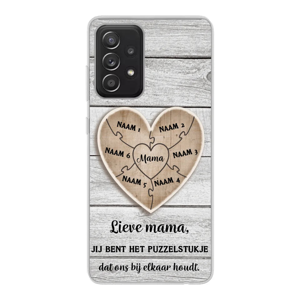 Puzzelstuk - Gepersonaliseerd telefoonhoesje