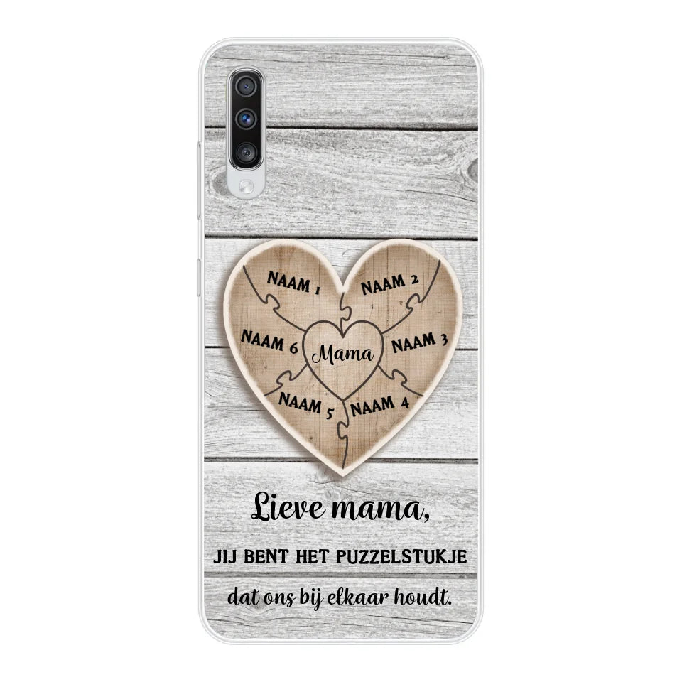 Puzzelstuk - Gepersonaliseerd telefoonhoesje