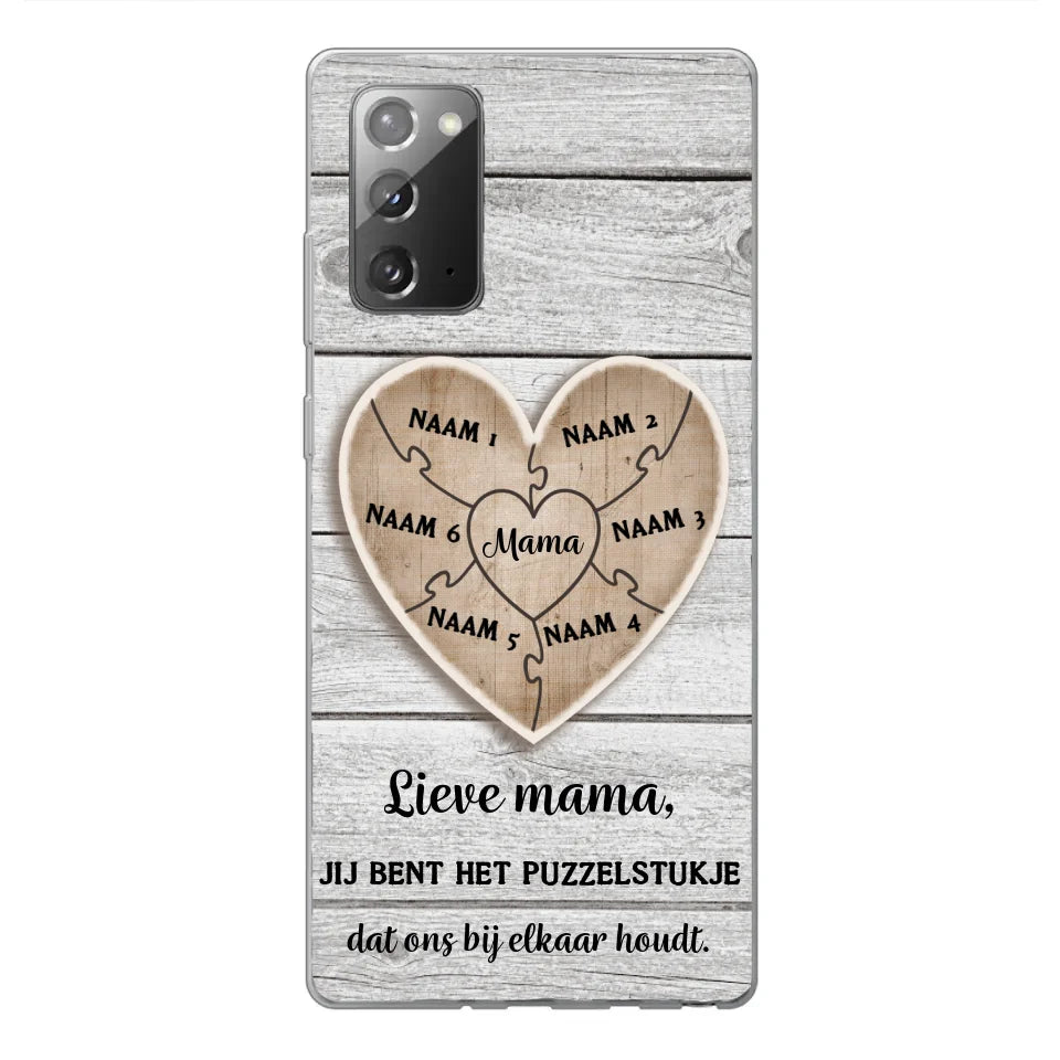 Puzzelstuk - Gepersonaliseerd telefoonhoesje