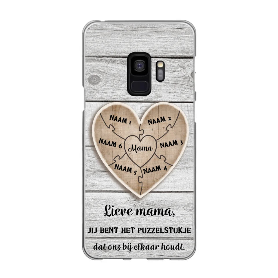 Puzzelstuk - Gepersonaliseerd telefoonhoesje