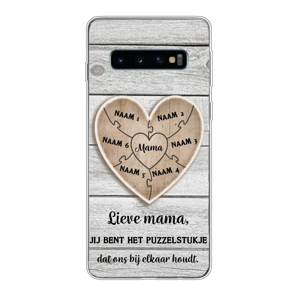 Puzzelstuk - Gepersonaliseerd telefoonhoesje