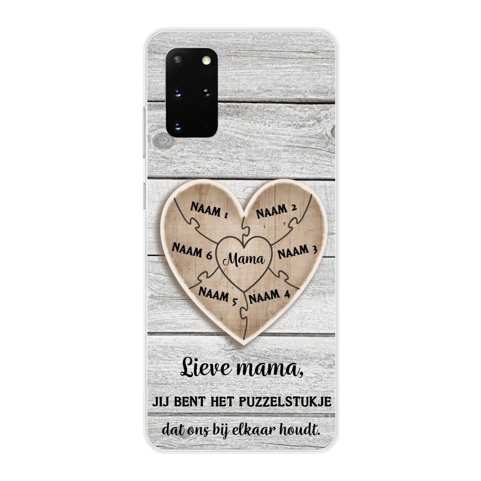 Puzzelstuk - Gepersonaliseerd telefoonhoesje