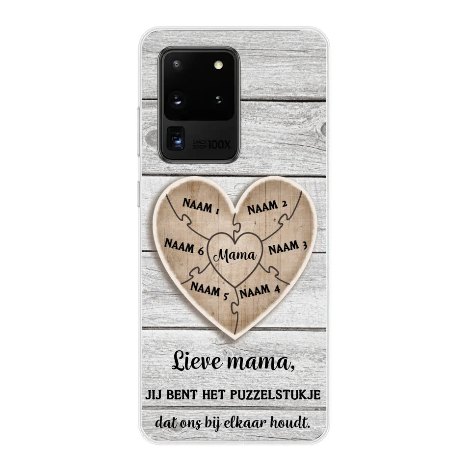 Puzzelstuk - Gepersonaliseerd telefoonhoesje