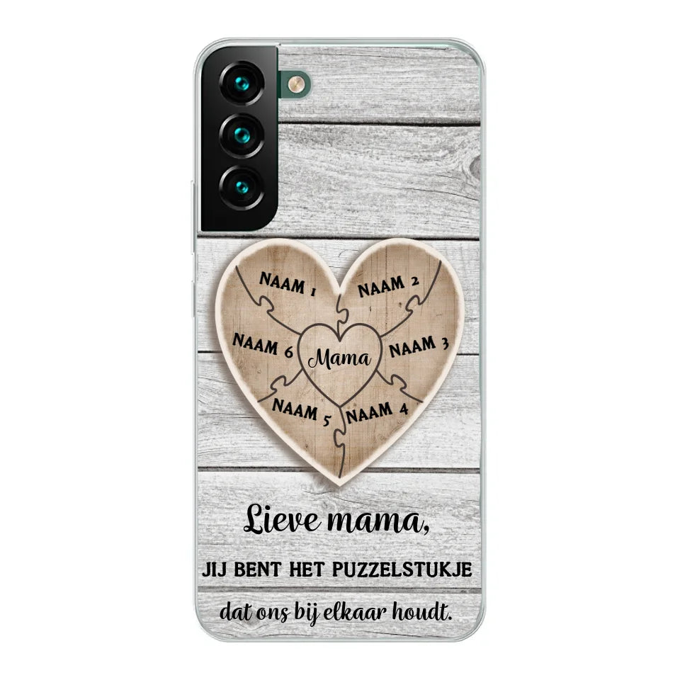 Puzzelstuk - Gepersonaliseerd telefoonhoesje