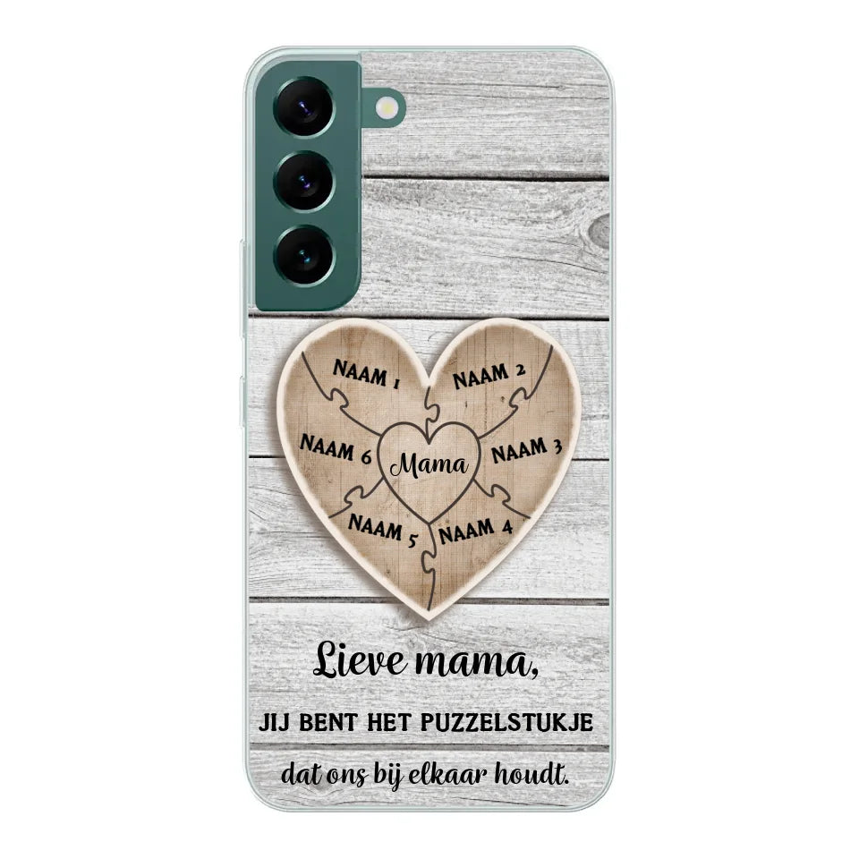 Puzzelstuk - Gepersonaliseerd telefoonhoesje