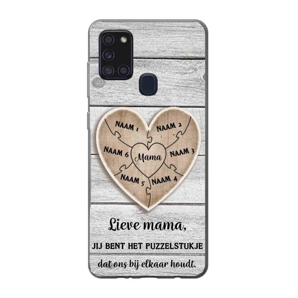 Puzzelstuk - Gepersonaliseerd telefoonhoesje