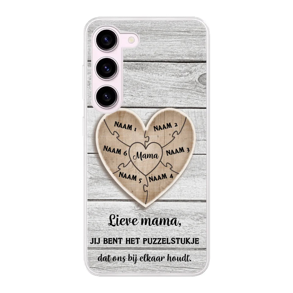Puzzelstuk - Gepersonaliseerd telefoonhoesje