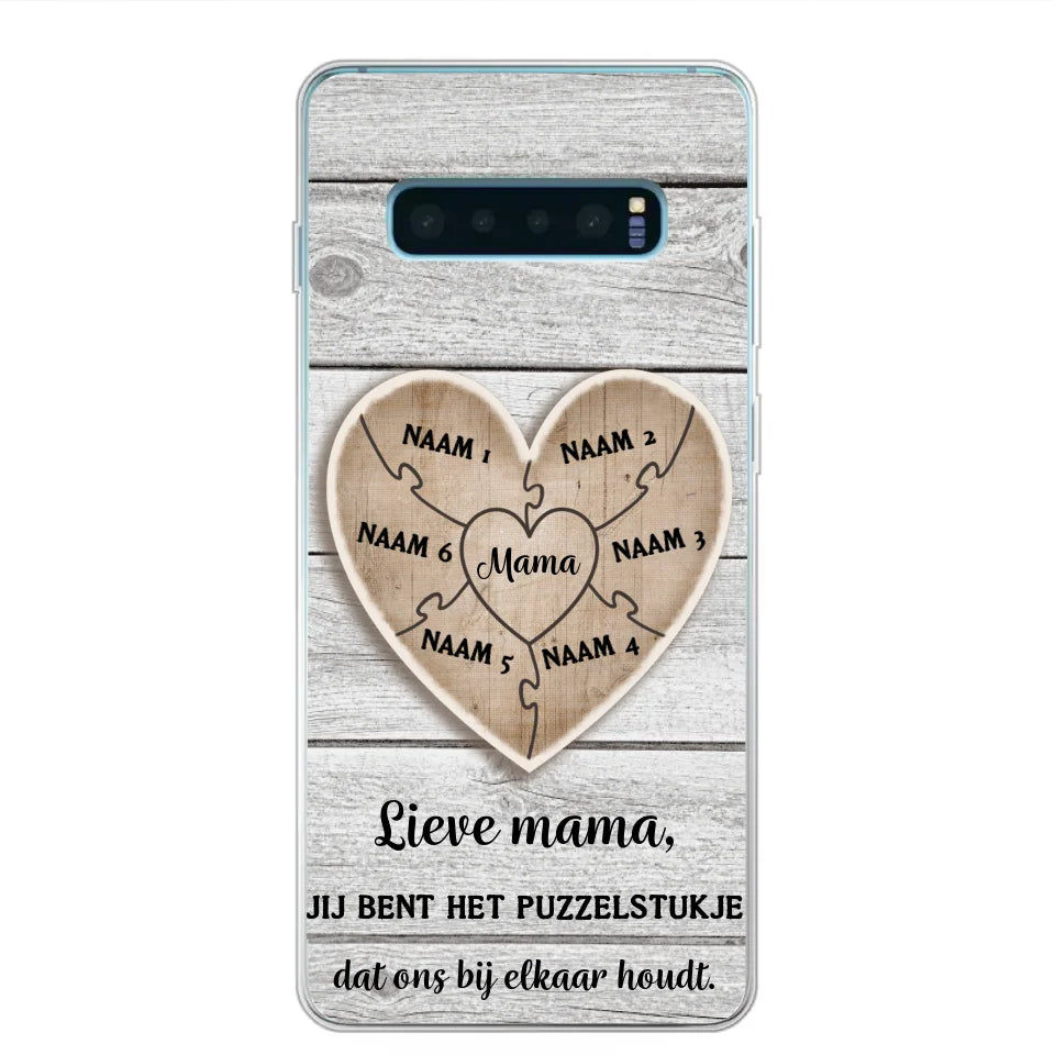 Puzzelstuk - Gepersonaliseerd telefoonhoesje