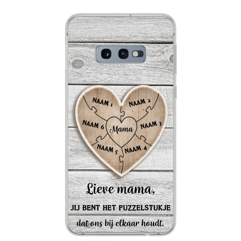 Puzzelstuk - Gepersonaliseerd telefoonhoesje