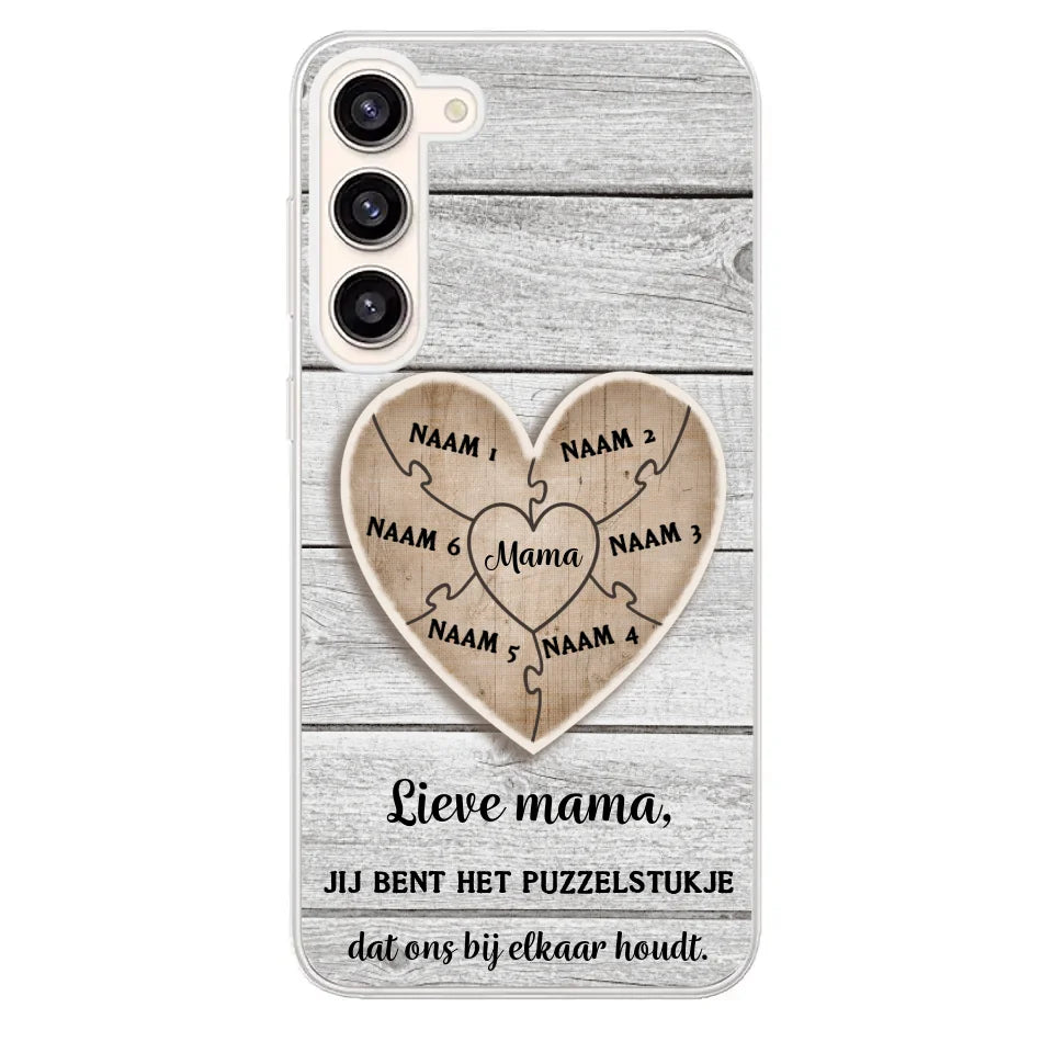 Puzzelstuk - Gepersonaliseerd telefoonhoesje