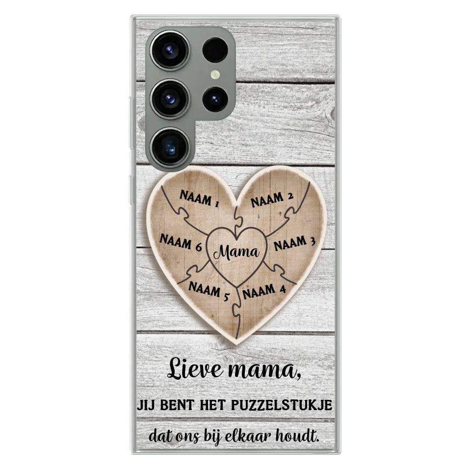 Puzzelstuk - Gepersonaliseerd telefoonhoesje