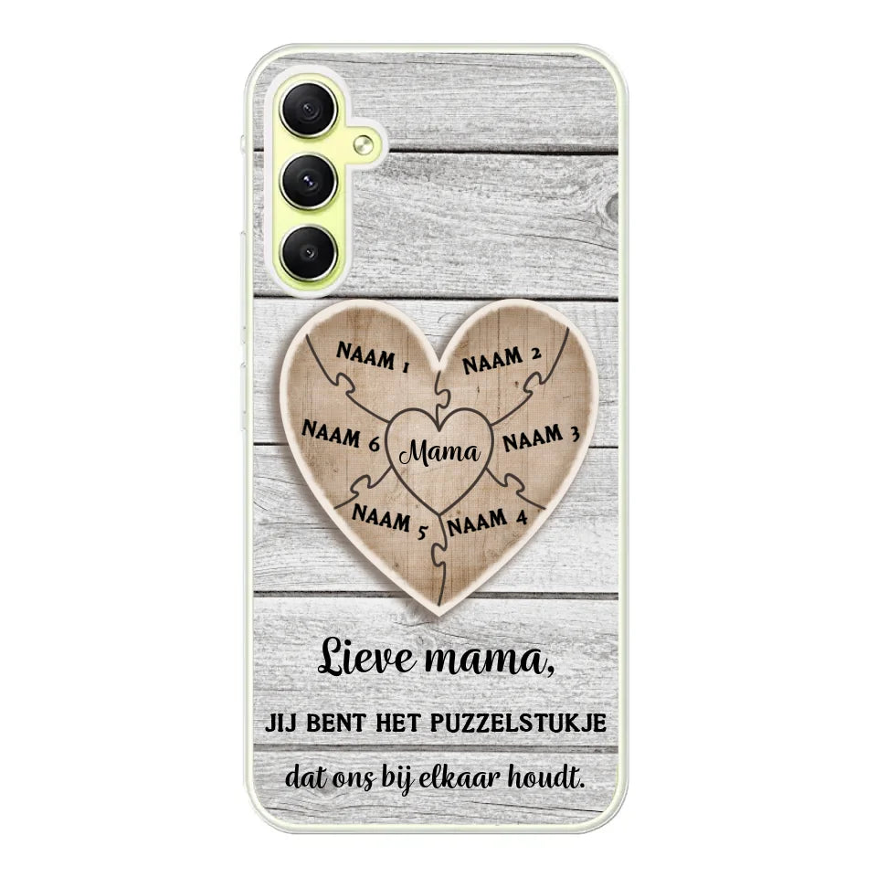 Puzzelstuk - Gepersonaliseerd telefoonhoesje