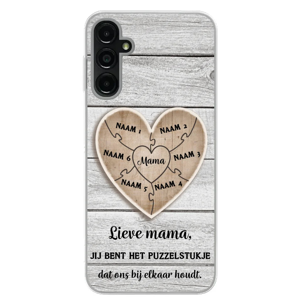 Puzzelstuk - Gepersonaliseerd telefoonhoesje