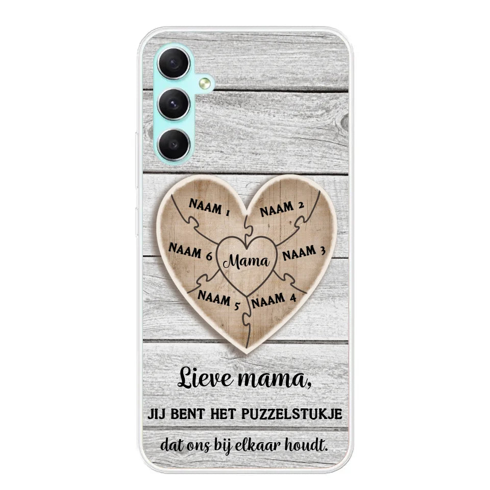 Puzzelstuk - Gepersonaliseerd telefoonhoesje