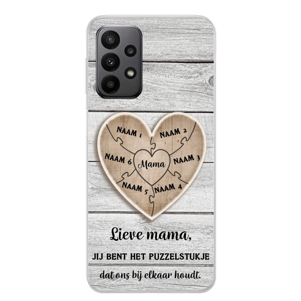 Puzzelstuk - Gepersonaliseerd telefoonhoesje