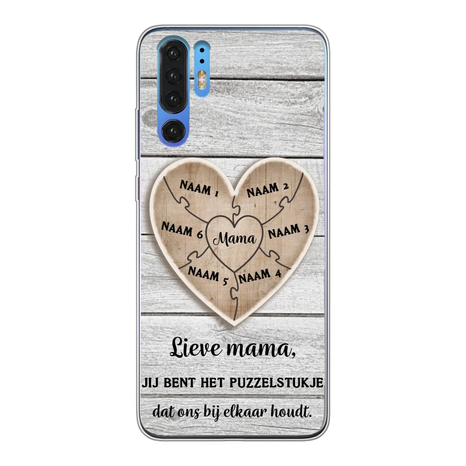 Puzzelstuk - Gepersonaliseerd telefoonhoesje