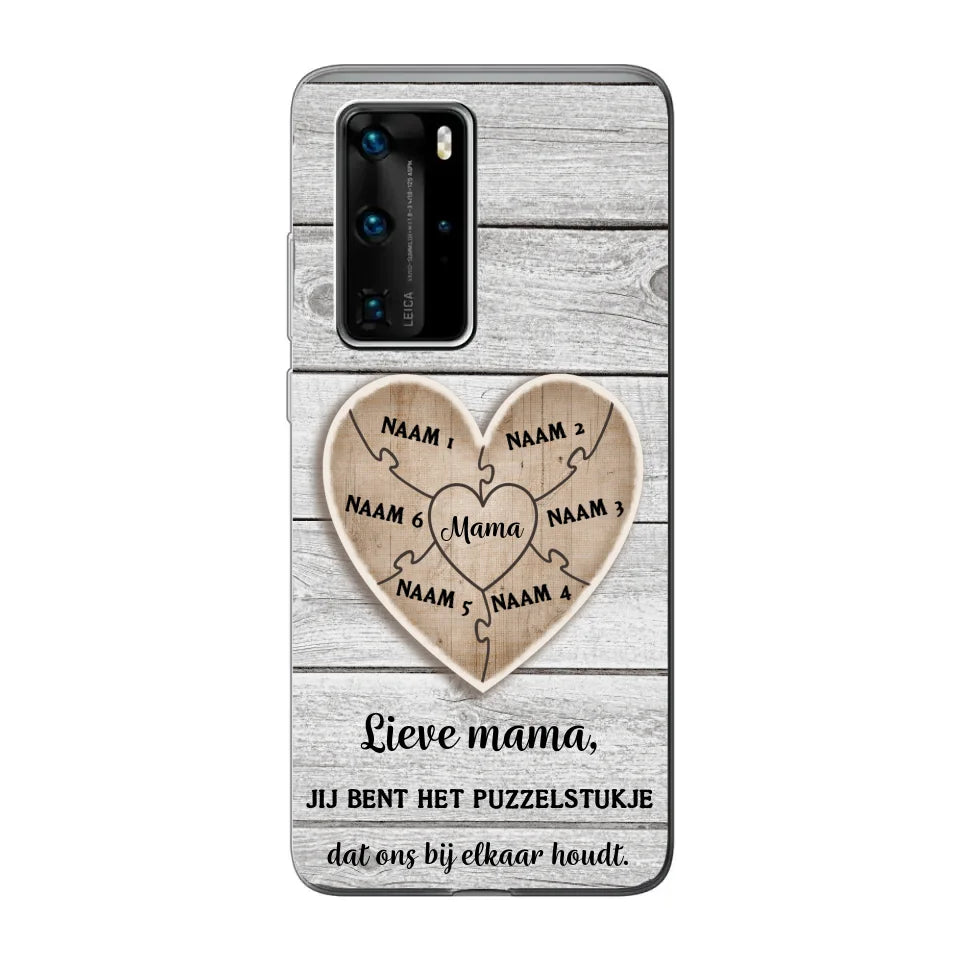 Puzzelstuk - Gepersonaliseerd telefoonhoesje