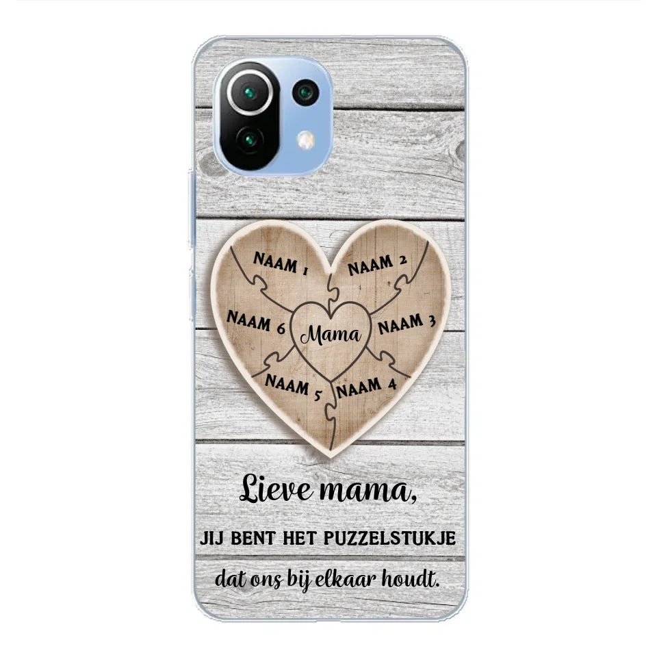 Puzzelstuk - Gepersonaliseerd telefoonhoesje