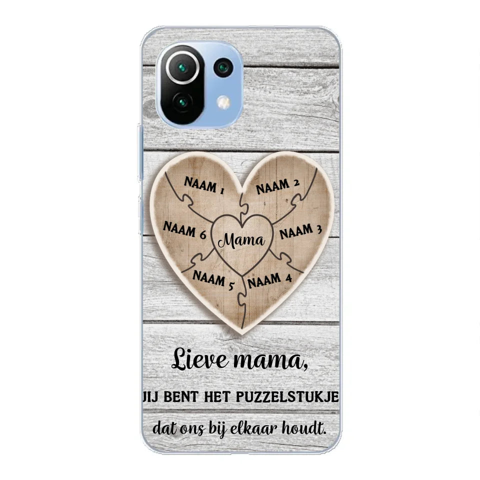 Puzzelstuk - Gepersonaliseerd telefoonhoesje