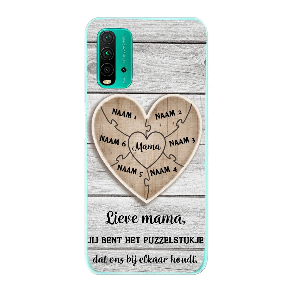Puzzelstuk - Gepersonaliseerd telefoonhoesje
