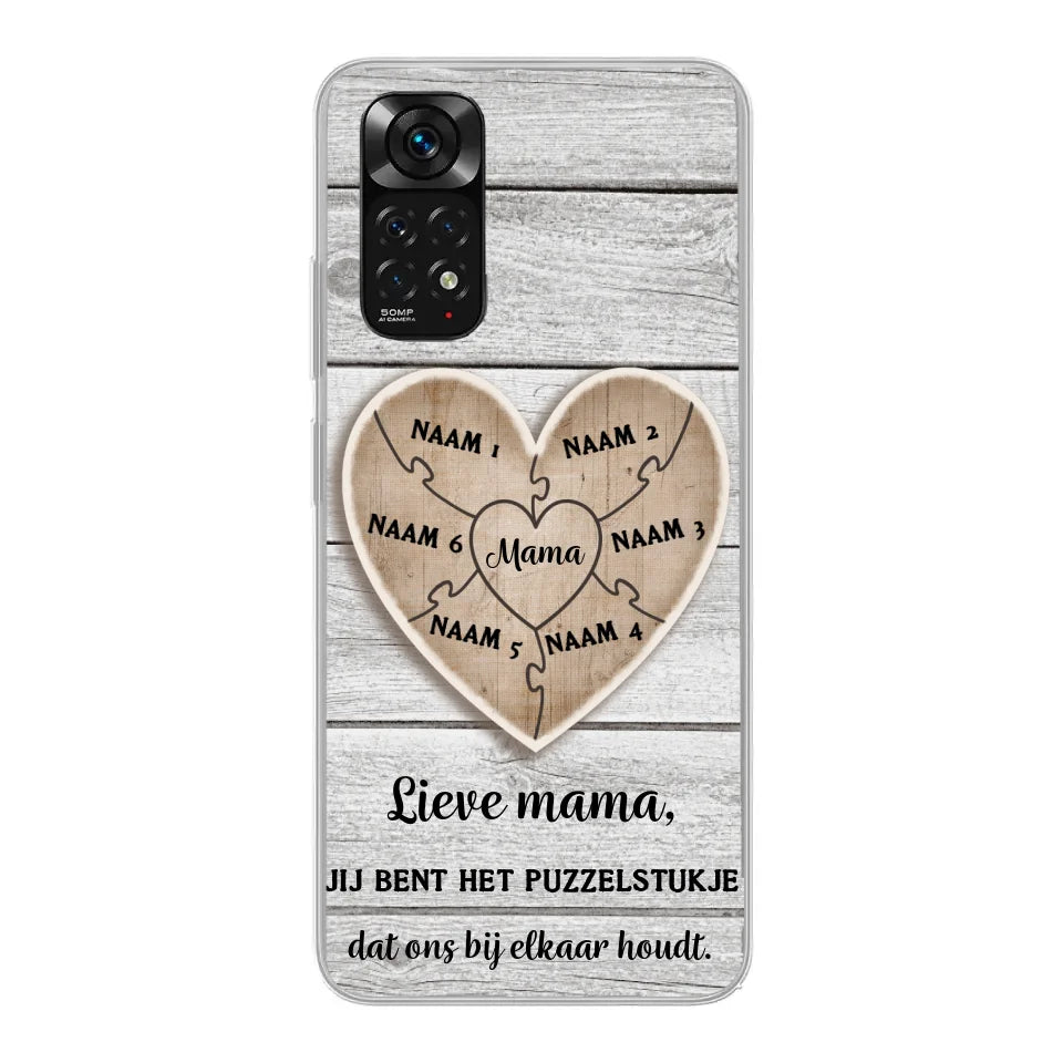 Puzzelstuk - Gepersonaliseerd telefoonhoesje