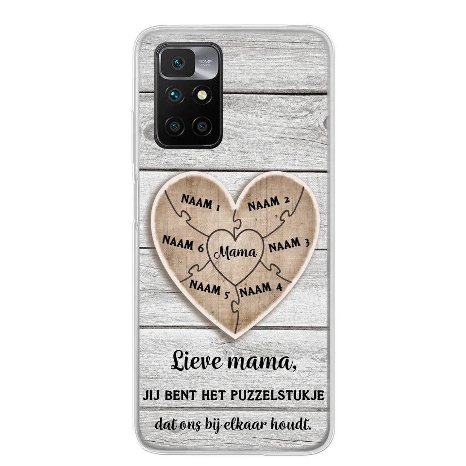 Puzzelstuk - Gepersonaliseerd telefoonhoesje