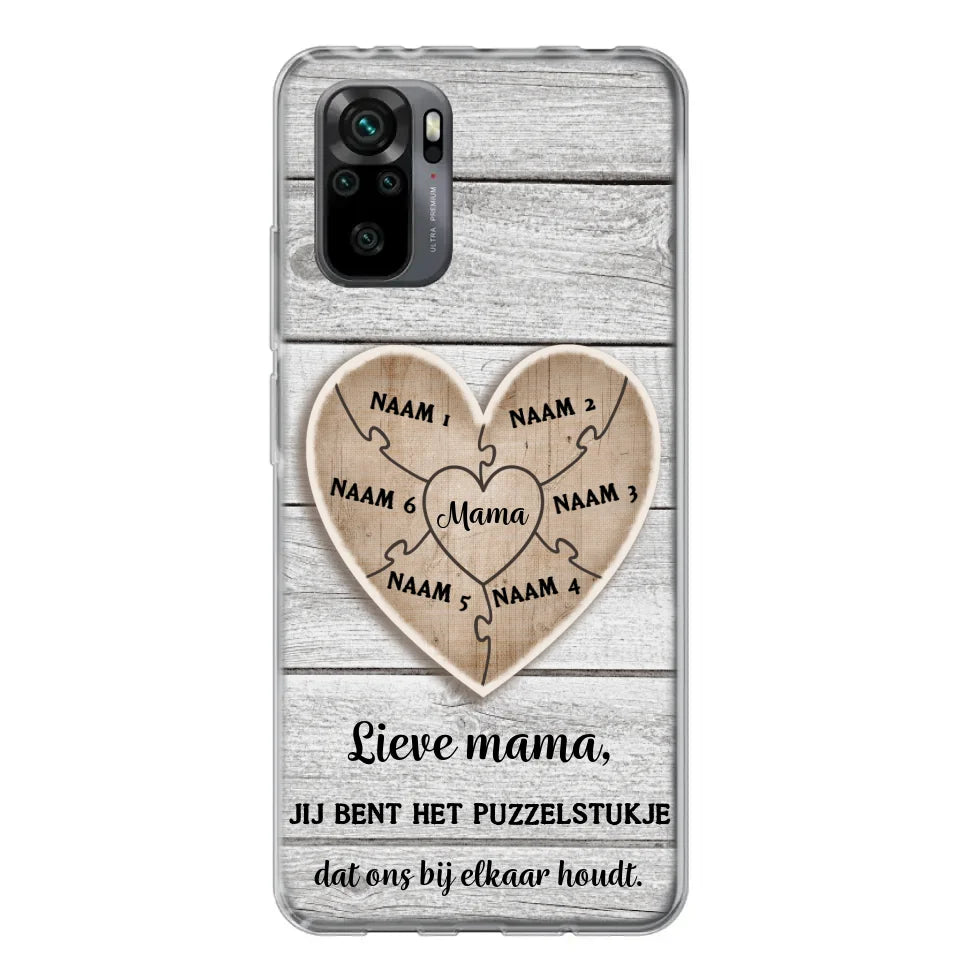 Puzzelstuk - Gepersonaliseerd telefoonhoesje