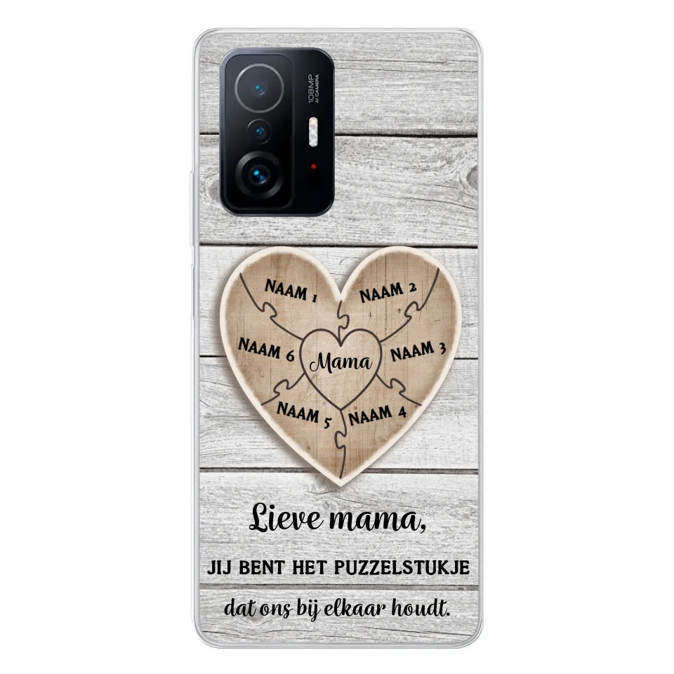Puzzelstuk - Gepersonaliseerd telefoonhoesje