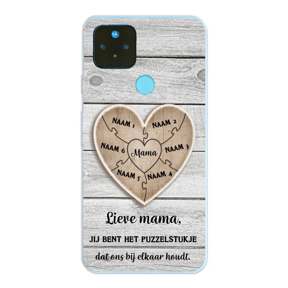 Puzzelstuk - Gepersonaliseerd telefoonhoesje