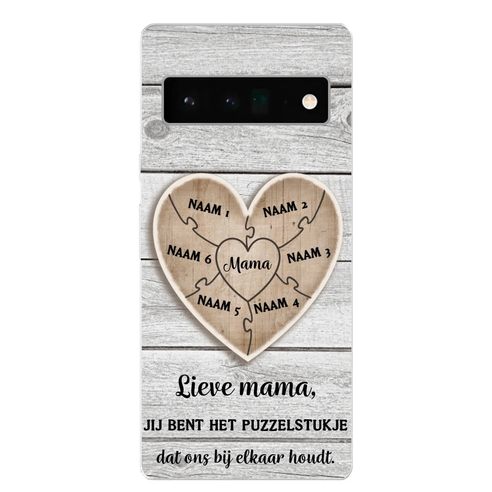 Puzzelstuk - Gepersonaliseerd telefoonhoesje