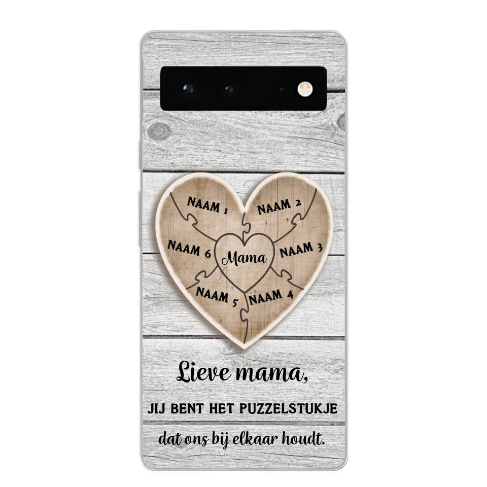 Puzzelstuk - Gepersonaliseerd telefoonhoesje