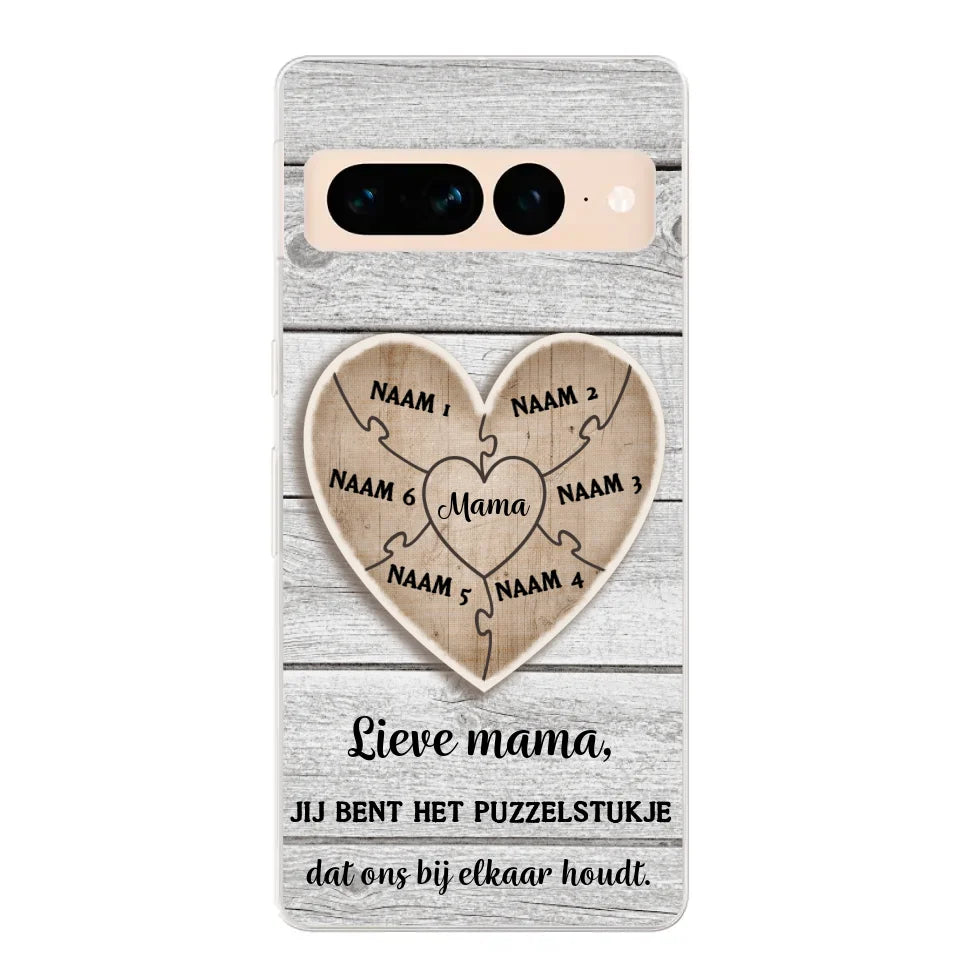 Puzzelstuk - Gepersonaliseerd telefoonhoesje