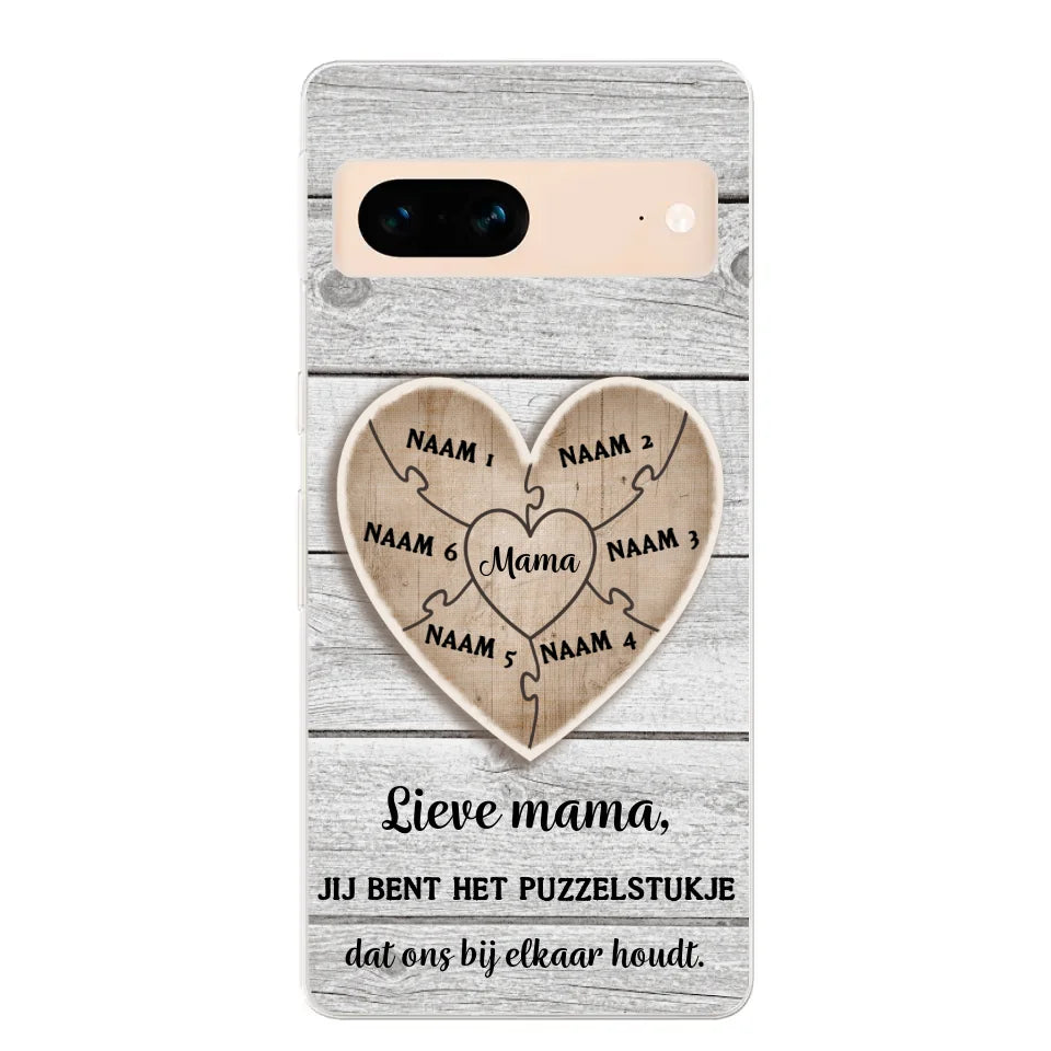 Puzzelstuk - Gepersonaliseerd telefoonhoesje
