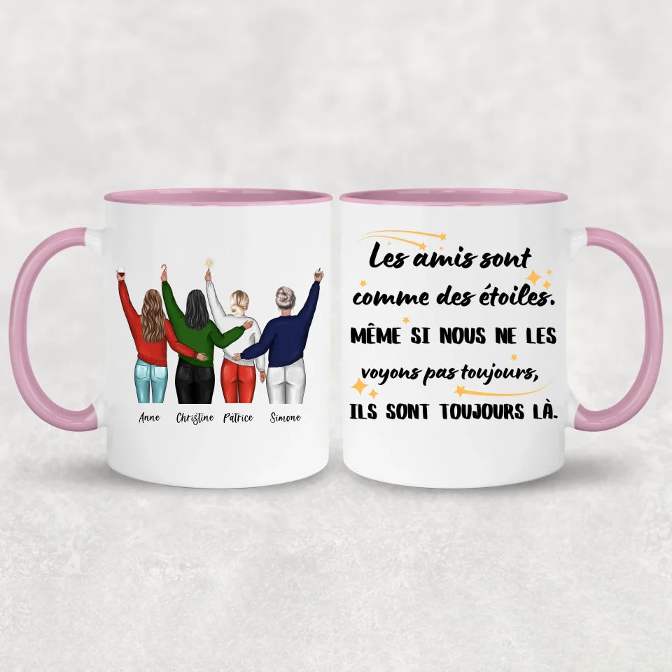 Meilleures ensemble (2-4 P) - Mok gepersonaliseerd