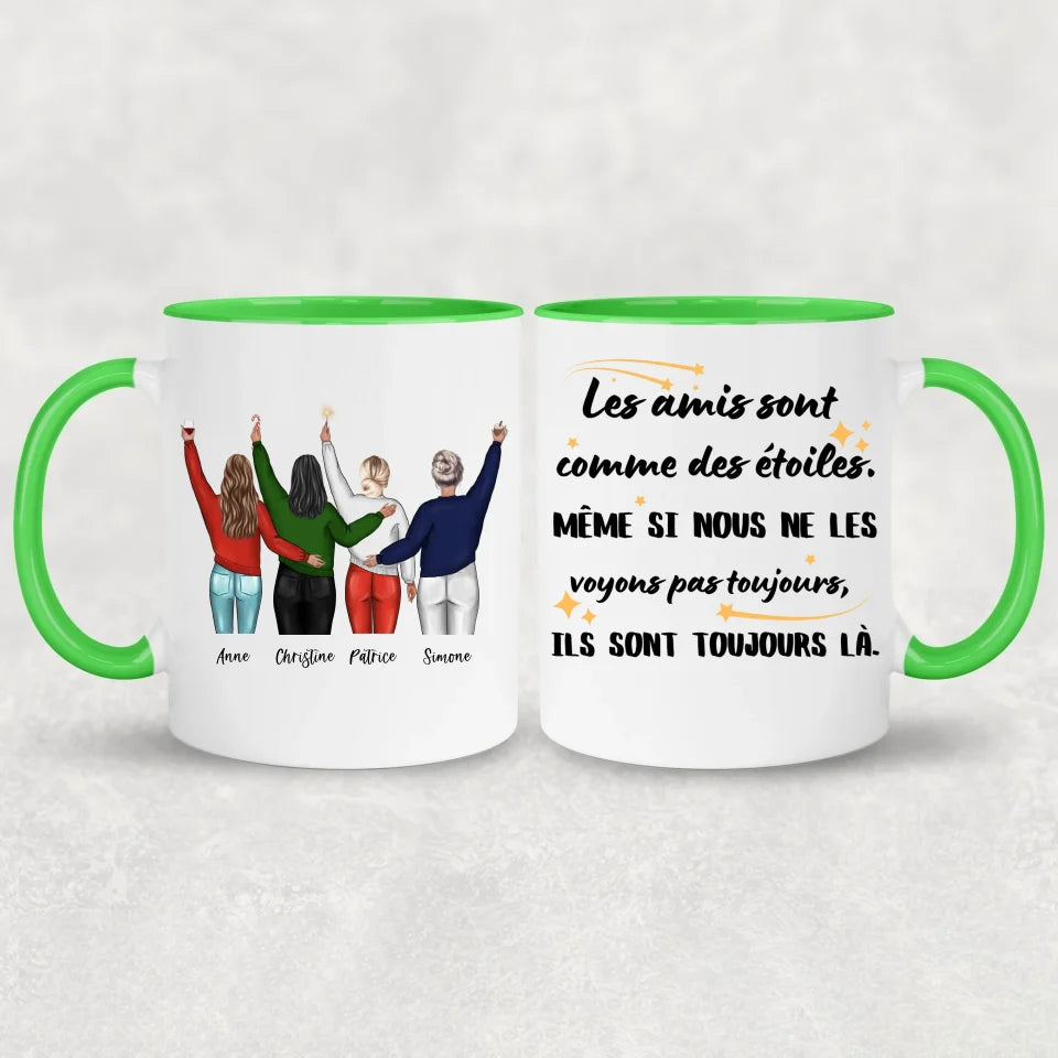 Meilleures ensemble (2-4 P) - Mok gepersonaliseerd