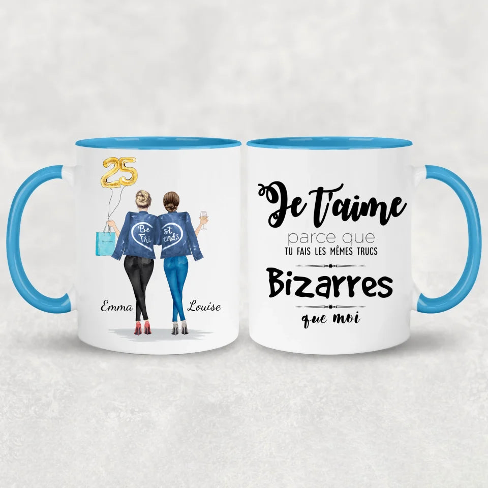 Bon anniversaire - gepersonaliseerde mok
