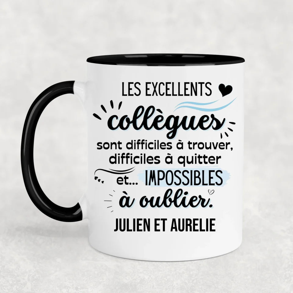 Les excellents collègues - Mok gepersonaliseerd