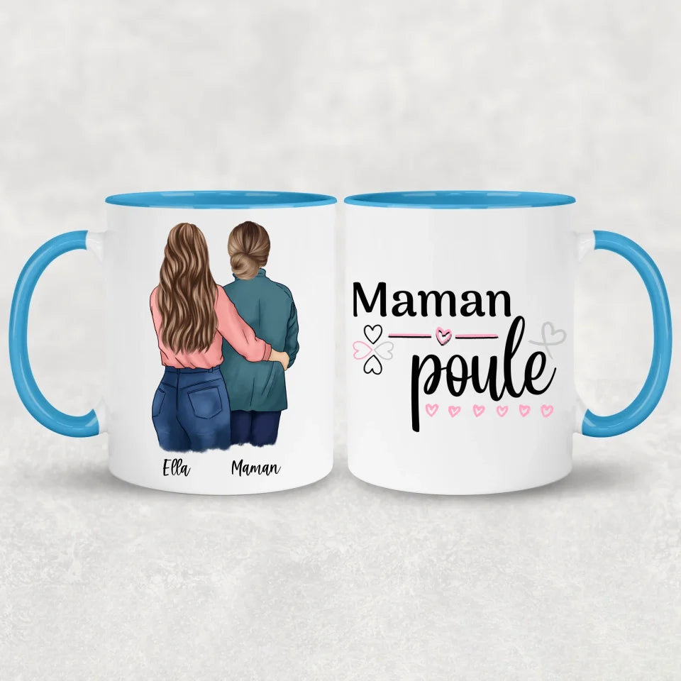 Maman is de beste! - Gepersonaliseerde mok