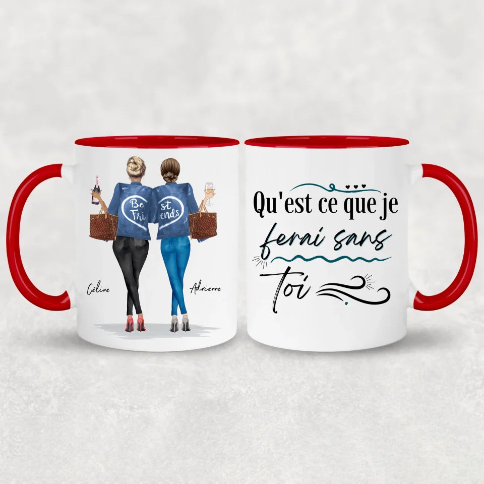 Reines du shopping - Mok gepersonaliseerd