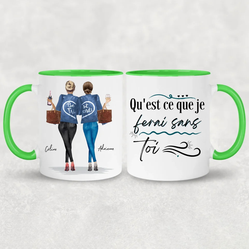 Reines du shopping - Mok gepersonaliseerd