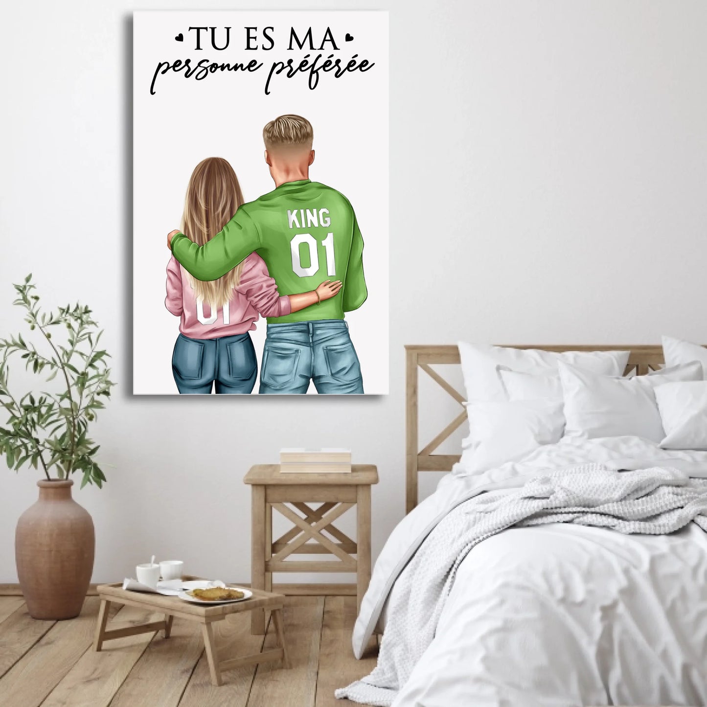 Koppel - Gepersonaliseerd canvas