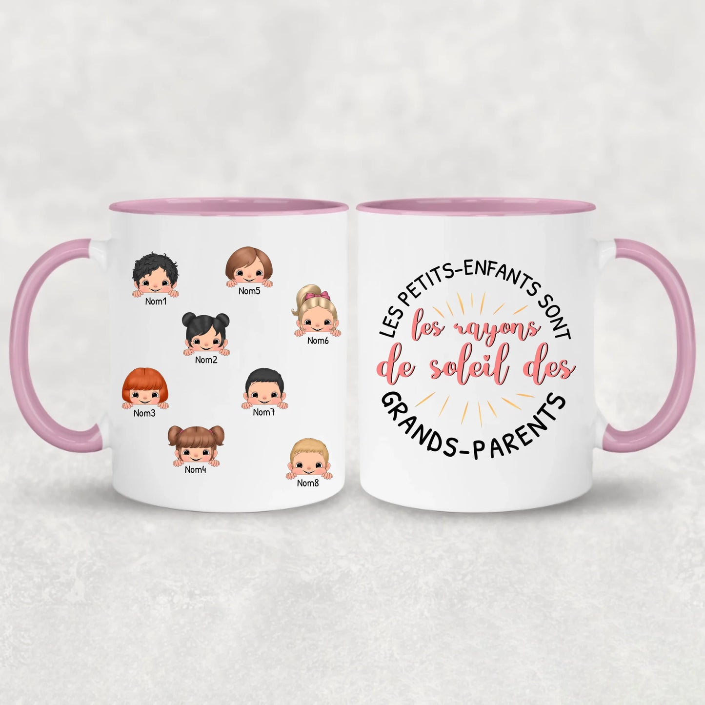 Mes petits-enfants - Mok gepersonaliseerd